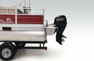 pontoon boat  2021 BASS BUGGY 18 DLX Exclusive Auto Marine power boat outboard motor