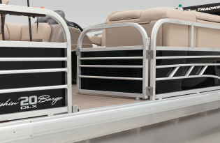 2023 Suntracker Fishin' Barge 20 DLX, Exclusive Auto Marine, fishing pontoon boat, power boat, outboard motors, mercury marine
