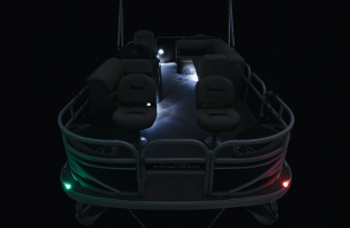 2023 Suntracker Fishin' Barge 20 DLX, Exclusive Auto Marine, fishing pontoon boat, power boat, outboard motors, mercury marine