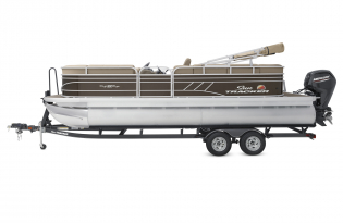2021 PARTY BARGE 22 DLX Exclusive Auto Marine pontoon boat