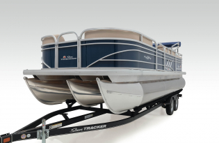 2023 Suntracker Party Barge 22 RF XP3, Exclusive Auto Marine, ponton boat, power boat, outboard motor, mercury marine 