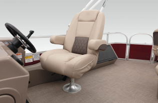 pontoon boat 2022 Suntracker SportFish 22 Exclusive Auto Marine  power boat outboard motor