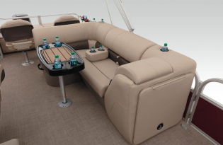 pontoon boat 2022 Suntracker SportFish 22 Exclusive Auto Marine  power boat outboard motor