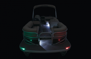 2022 Suntracker SportFish 22 XP3  Exclusive Auto Marine fishing pontoon power boat outboard