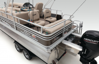 2023 Suntracker SportFish 22 XP3, Exclusive, Auto Marine, fishing pontoon, power boat, outboard motor, mercury marine, tritoon boat, XP3 Performance Advantage