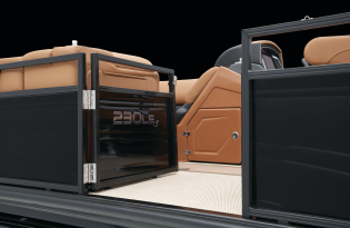 luxury pontoon boat, 2024 Regency 230 LE3 Sport, Exclusive Auto Marine, powered boat, outboard motors, Mercury Marine