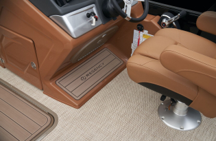 luxury pontoon boat, 2024 Regency 230 LE3 Sport, Exclusive Auto Marine, powered boat, outboard motors, Mercury Marine
