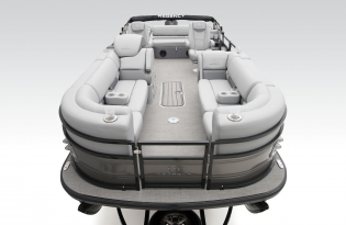 luxury pontoon boat, 2024 Regency 230 LE3 Sport, Exclusive Auto Marine, power boat, outboard motor, Mercury marine