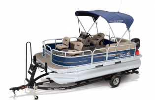 2022 Suntracker BASS BUGGY® 16 XL SELECT Exclusive Auto Marine pontoon boat powerboat fishing boat