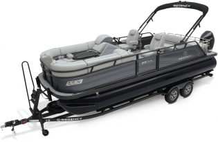 luxury pontoon boat, 2024 Regency 230 LE3 Sport, Exclusive Auto Marine, power boat, outboard motor, Mercury marine