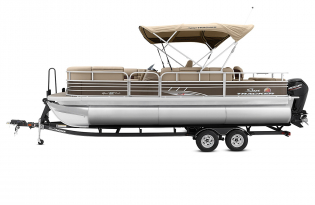 2023 Suntracker SportFish 22 XP3, Exclusive, Auto Marine, fishing pontoon, power boat, outboard motor, mercury marine, tritoon boat, XP3 Performance Advantage