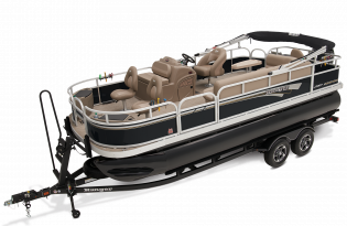 pontoon boat, 2024 RANGER Reata Classic Series - 200F, Exclusive Auto Marine Vernon, fishing pontoon,  power boat, outboard motor, Mercury marine