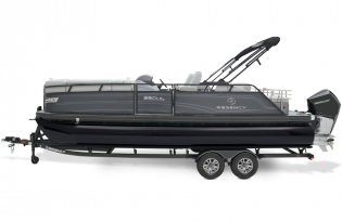 luxury pontoon boat, 2024 Regency 230 LE3 Sport, Exclusive Auto Marine, power boat, outboard motor, Mercury marine