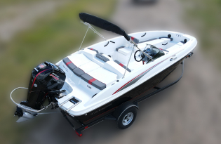 2022 Tahoe T18 BowRider Runabout Boat Exclusive Auto Marine Power Boat Outboard Sport Serie