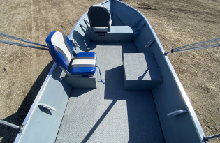 used boat 2018 StarCraft Alaskan 15 Tiller DLX S Preowned boat Exclusive Auto Marine tiller fishing boat