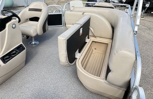 used pontoon boats, 2017 SunTracker Bass Buggy 18 DLX, Exclusive Auto Marine, power boat, outboard motors, Mercury marine