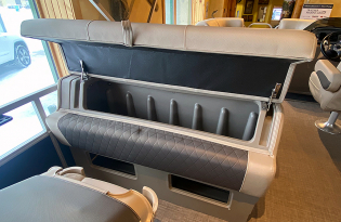 pontoon boat 2022 Suntracker SportFish 22 Exclusive Auto Marine  power boat outboard motor