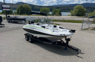 2023 Tahoe 1950 Fiberglass Runabout Bowrider Power Boat Exclusive Auto Marine Outboard Deck Series