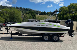 2023 Tahoe 1950 Fiberglass Runabout Bowrider Power Boat Exclusive Auto Marine Outboard Deck Series
