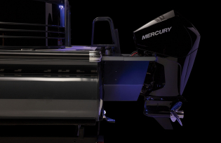 luxury pontoon boat 2024 Regency 230 LE3 Exclusive Auto Marine power boat outboard motor mercury marine