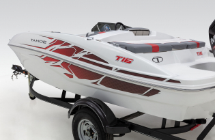 2022 Tahoe T16 BowRider Runabout Boat Exclusive Auto Marine Power Boat Outboard Sport Series