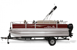 2023 Suntracker Bass Buggy 18 DLX, Exclusive Auto Marine, fishing pontoon boat, power boat, outboard motor, mercury marine 