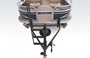 2023 Suntracker Fishin' Barge 22 DLX, Exclusive Auto Marine, fishing pontoon boat, power boat, outboard motors, mercury marine 