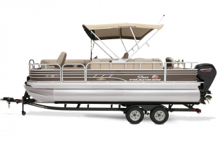 2023 Suntracker SportFish 20 DLX, Exclusive Auto Marine, fishing pontoon boat , power boat, outboard motors, mercury marine