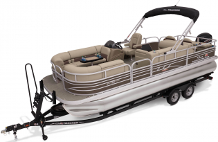 2023 Suntracker SportFish 22 DLX, Exclusive Auto Marine, fishing pontoon boat, power boat, outboard motor, mercury marine