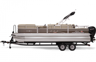 2023 Suntracker SportFish 22 DLX, Exclusive Auto Marine, fishing pontoon boat, power boat, outboard motor, mercury marine