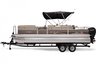 2023 Suntracker SportFish 22 DLX, Exclusive Auto Marine, fishing pontoon boat, power boat, outboard motor, mercury marine