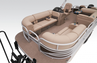 2023 Suntracker SportFish 22 DLX, Exclusive Auto Marine, fishing pontoon boat, power boat, outboard motor, mercury marine