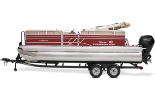 2023 Suntracker Party Barge 20 DLX, Exclusive Auto Marine, recreational pontoon boat, power boat, outboard motor, mercury marine