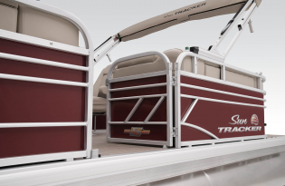 2023 Suntracker Party Barge 20 DLX, Exclusive Auto Marine, recreational pontoon boat, power boat, outboard motor, mercury marine