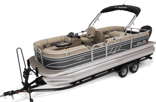 2023 Suntracker Party Barge 22 RF DLX, Exclusive Auto Marine, recreational pontoon boat, power boat, outboard motor, mercury marine 