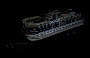 2023 Suntracker Party Barge 22 RF DLX, Exclusive Auto Marine, recreational pontoon boat, power boat, outboard motor, mercury marine 