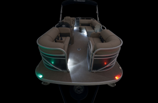 2023 Suntracker Party Barge 22 RF DLX, Exclusive Auto Marine, recreational pontoon boat, power boat, outboard motor, mercury marine 