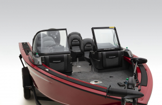 aluminum fishing boat 2022 Tracker Targa V19 Combo Exclusive Auto Marine power boat outboard motor