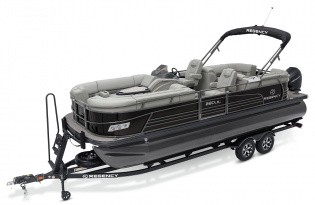 luxury pontoon boat 2024 Regency 230 LE3 Exclusive Auto Marine power boat outboard motor mercury marine