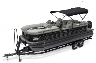 luxury pontoon boat 2024 Regency 230 LE3 Exclusive Auto Marine power boat outboard motor mercury marine