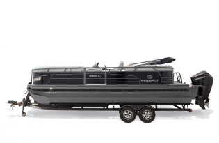 luxury pontoon boat 2024 Regency 230 LE3 Exclusive Auto Marine power boat outboard motor mercury marine