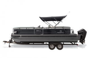 luxury pontoon boat 2024 Regency 230 LE3 Exclusive Auto Marine power boat outboard motor mercury marine