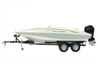  2023 Tahoe 1950 Fiberglass Runabout Bowrider Power Boat Exclusive Auto Marine Outboard Deck Series