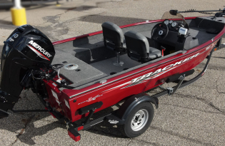used boat for sale, 2021 Tracker SuperGuide V16 SC, Best Fishing Boat, used boat for sale near Prince Albert, Top 10 Boat Dealership, Best Sale Price, Mercury,Used boat for sale Saskatchewan
