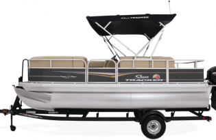 2023 Suntracker Party Barge 18 DLX, Exclusive Auto Marine, pontoon boat, power boat, outboard motors, mercury marine