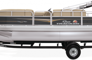 2023 Suntracker Party Barge 18 DLX, Exclusive Auto Marine, pontoon boat, power boat, outboard motors, mercury marine