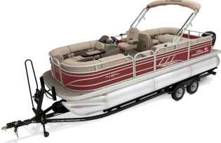 2023 Suntracker Party Barge 22 RF XP3, Exclusive Auto Marine, ponton boat, power boat, outboard motor, mercury marine 