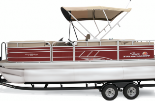 2023 Suntracker Party Barge 22 RF XP3, Exclusive Auto Marine, ponton boat, power boat, outboard motor, mercury marine 