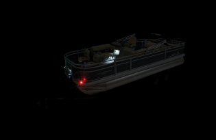 pontoon boat, 2024 SunTracker  Fishin' Barge 22 DLX, Exclusive Auto Marine, power boat, outboard motor, Mercury Marine