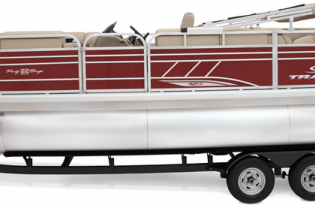 2023 Suntracker Party Barge 22 RF XP3, Exclusive Auto Marine, ponton boat, power boat, outboard motor, mercury marine 